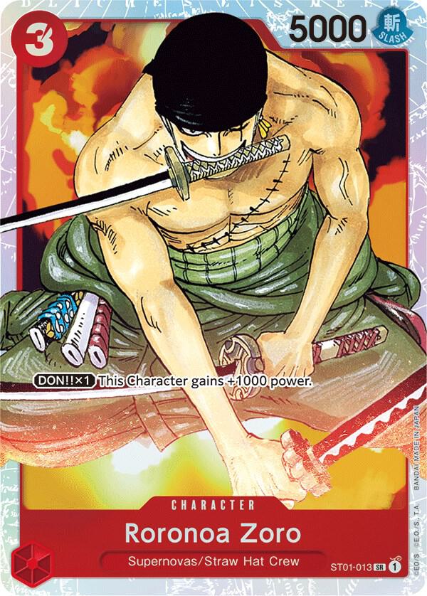 Roronoa Zoro - Super Rare - One Piece Card Game