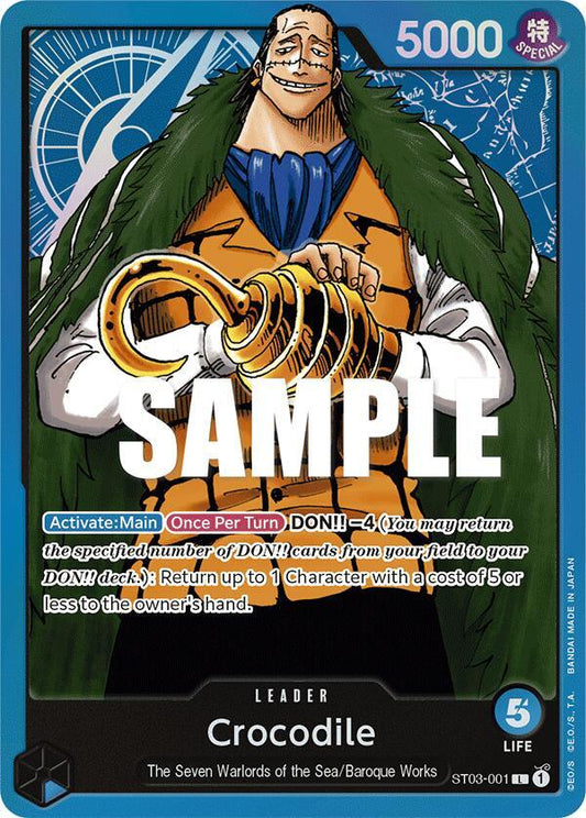 Crocodile (001) (Leader) - One Piece TCG