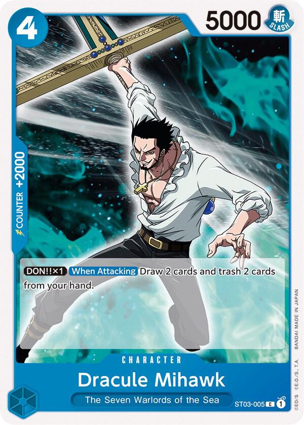 Dracule Mihawk (Common) - One Piece TCG