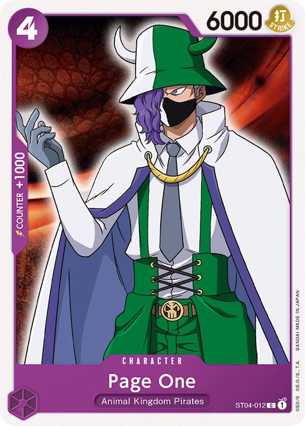 Page One (Common) - One Piece TCG