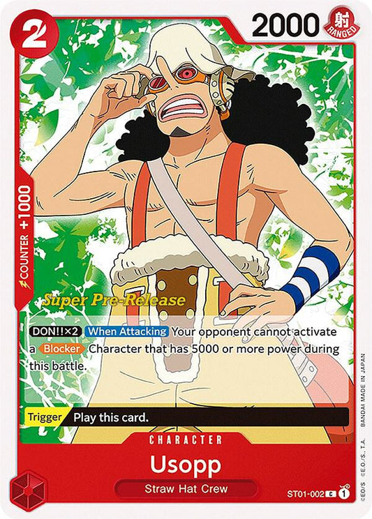 Usopp - Common - One Piece Card Game