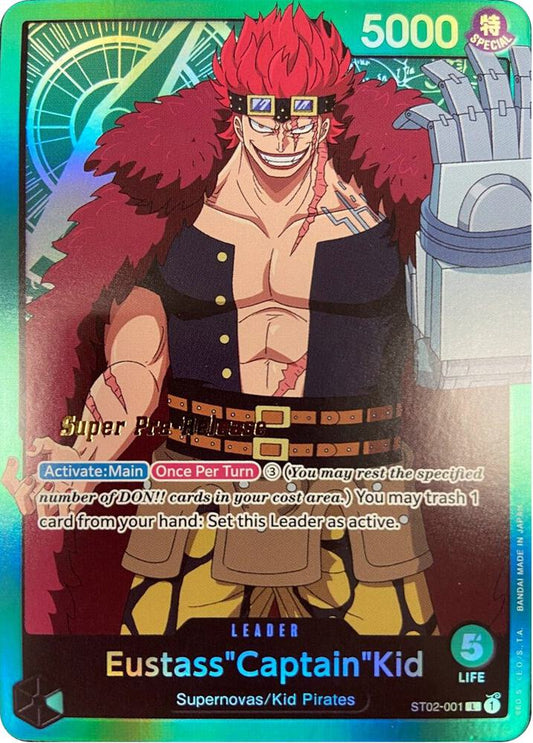 Eustass"Captain"Kid (001) (Leader) - One Piece TCG