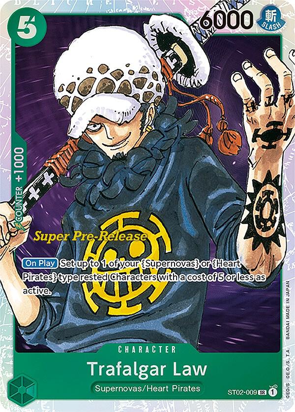 Trafalgar Law (Super Rare) - One Piece TCG