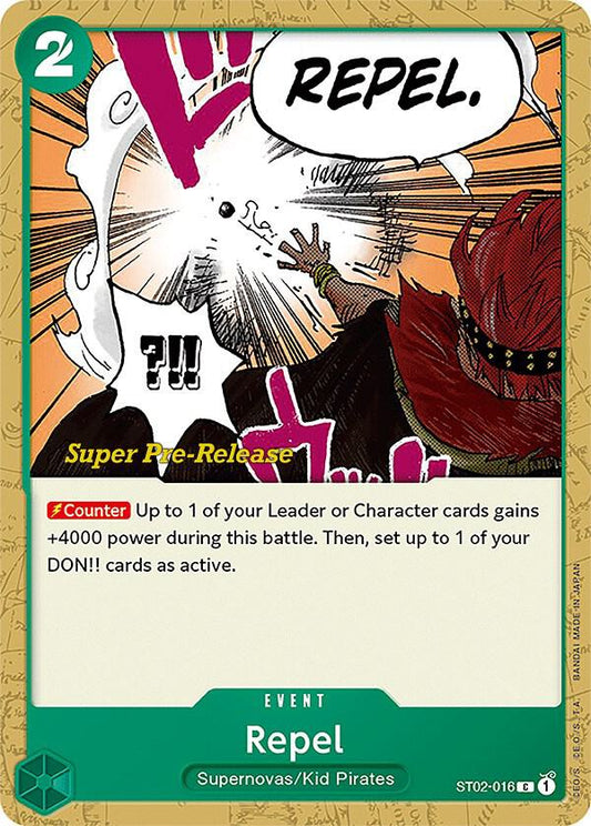 Repel - Common - One Piece Card Game