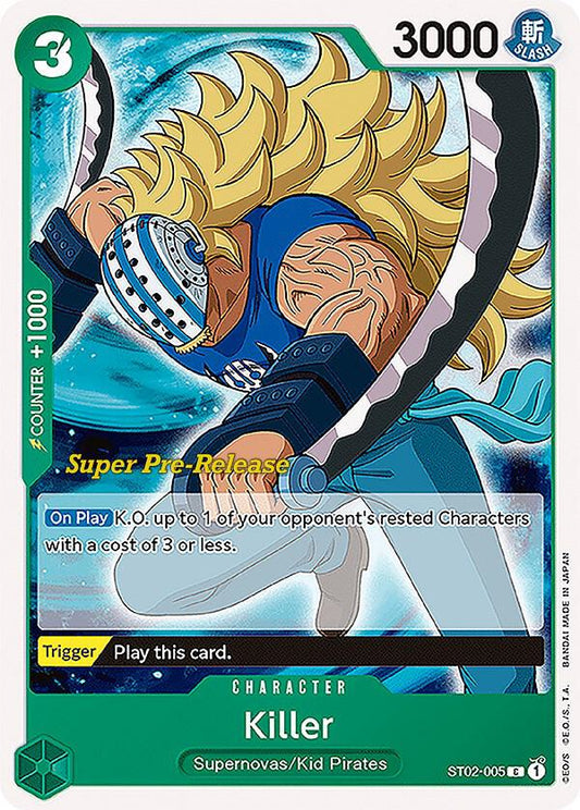 Killer (Common) - One Piece TCG