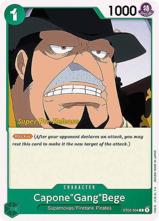 Capone""Gang""Bege - Common - One Piece Card Game