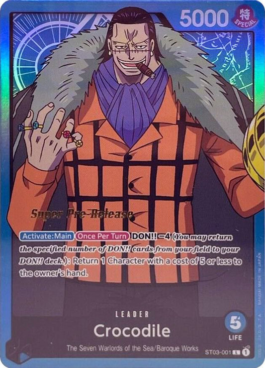 Crocodile (001) (Leader) - One Piece TCG