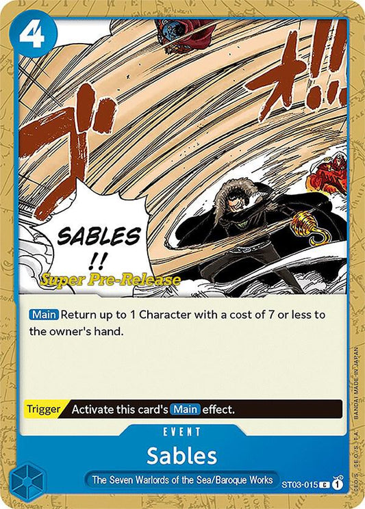 Sables (Common) - One Piece TCG