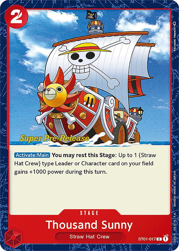 Thousand Sunny (Common) - One Piece TCG