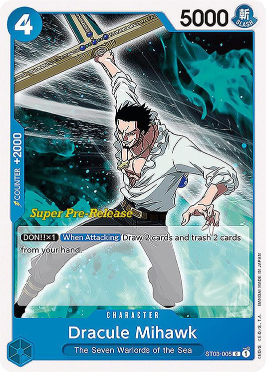 Dracule Mihawk - Common - One Piece Card Game