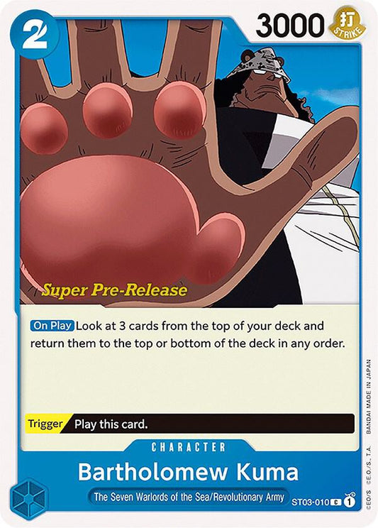 Bartholomew Kuma - Common - One Piece Card Game