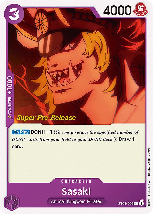 Sasaki (Common) - One Piece TCG