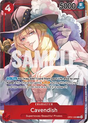 Cavendish (Box Topper) - Common - One Piece Card Game