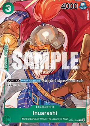 Inuarashi (Box Topper) - Common - One Piece Card Game