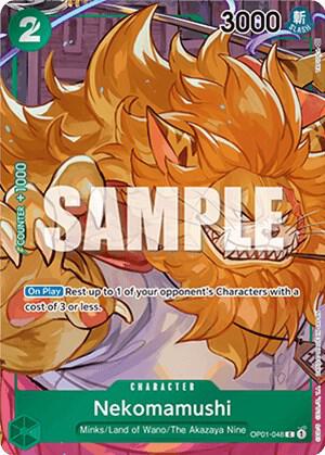 Nekomamushi (Box Topper) - Common - One Piece Card Game