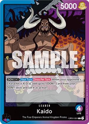 Kaido (061) - Leader - One Piece Card Game