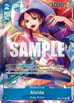 Alvida (Box Topper) - Common - One Piece Card Game