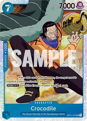 Crocodile (067) - Super Rare - One Piece Card Game