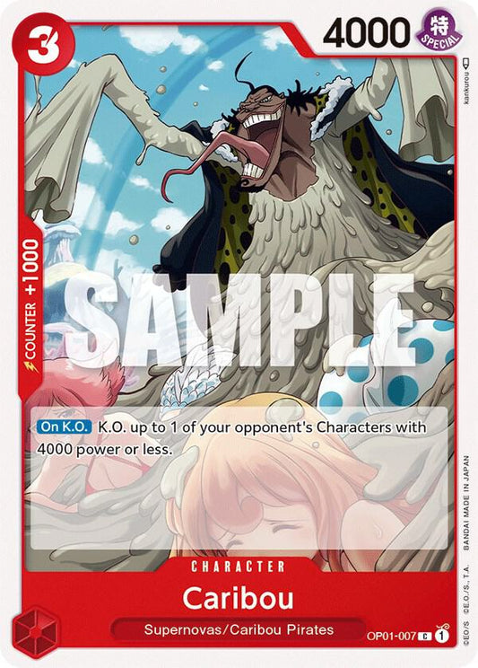 Caribou - Common - One Piece Card Game