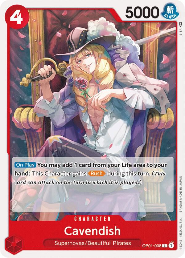 Cavendish - Common - One Piece Card Game