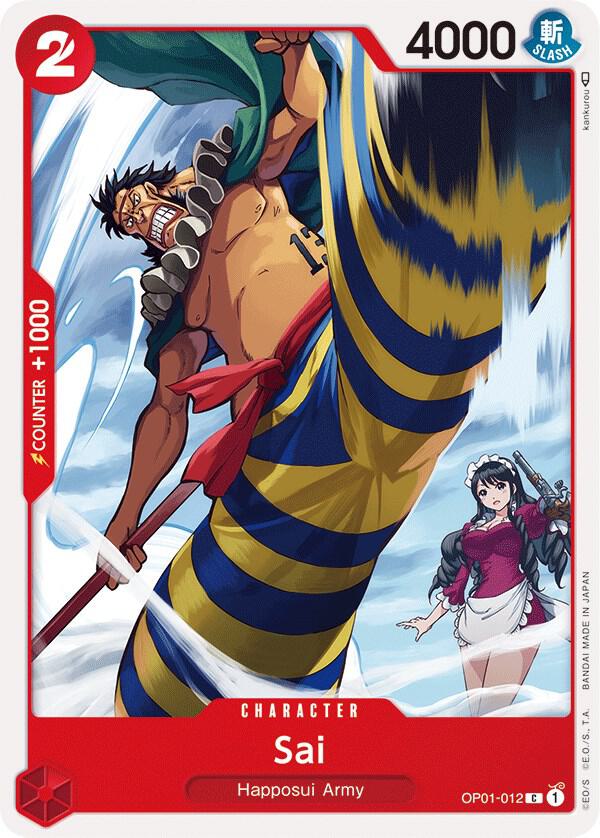 Sai - Common - One Piece Card Game