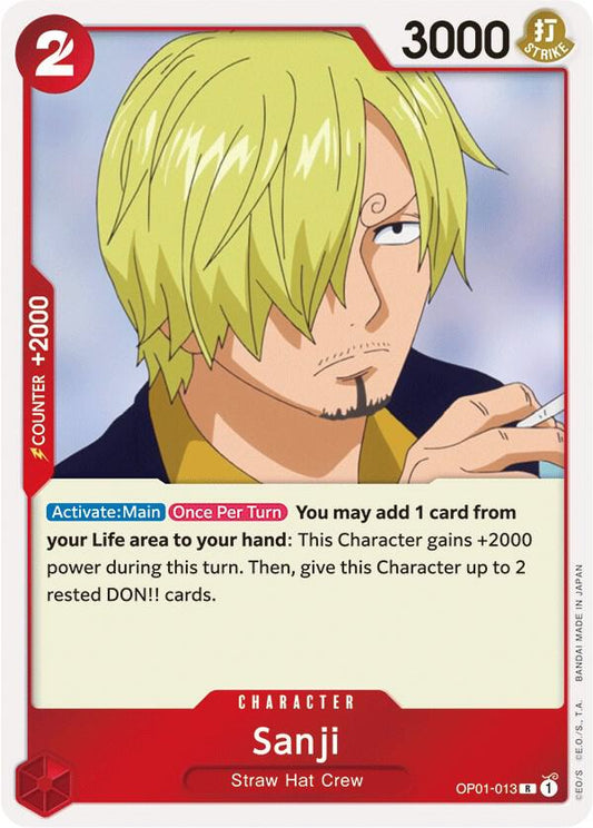 Sanji - Rare - One Piece Card Game