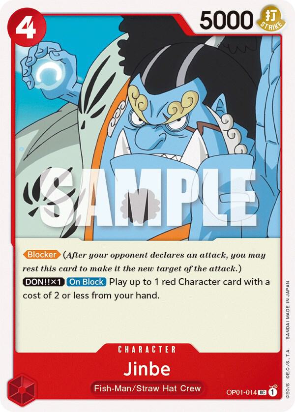 Jinbe (014) - Uncommon - One Piece Card Game