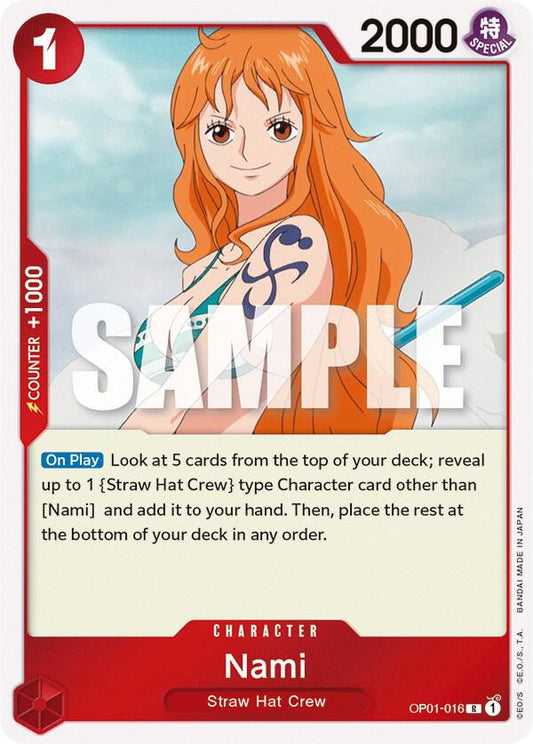 Nami - Rare - One Piece Card Game