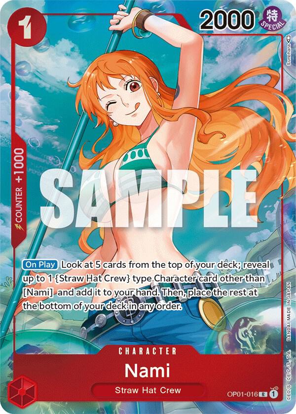 Nami (Parallel) - Rare - One Piece Card Game