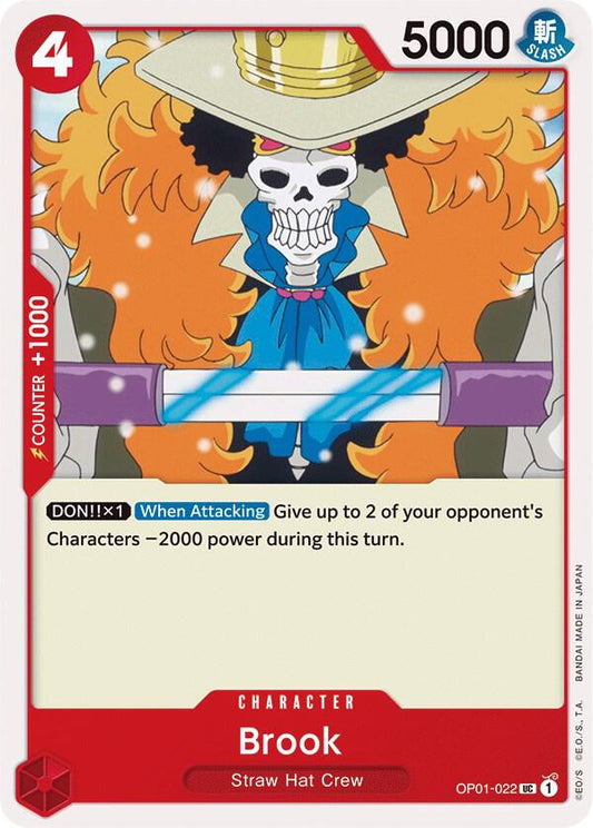 Brook - Uncommon - One Piece Card Game