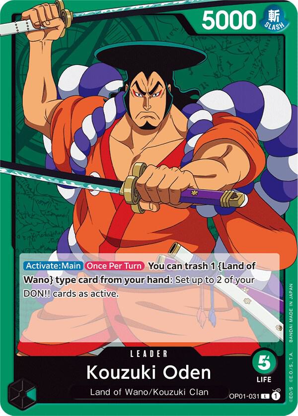 Kouzuki Oden - Leader - One Piece Card Game