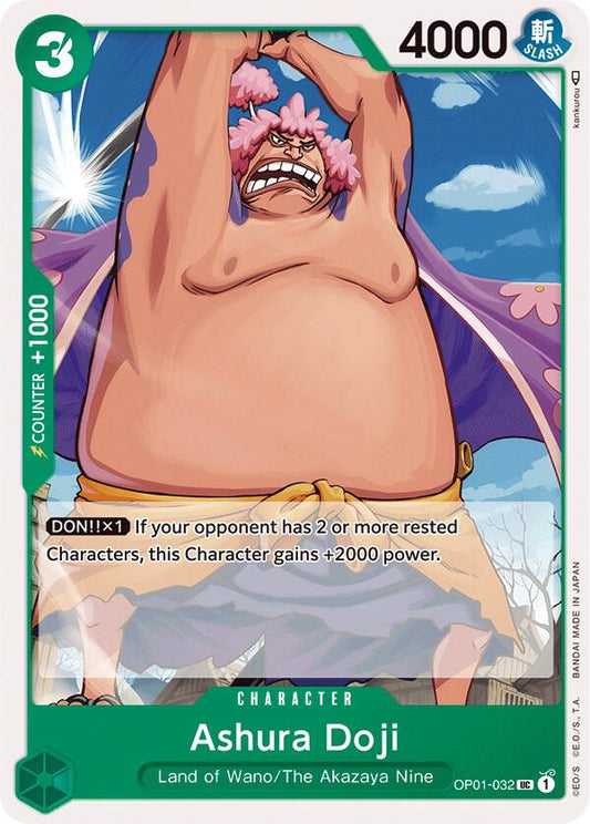 Ashura Doji - Uncommon - One Piece Card Game