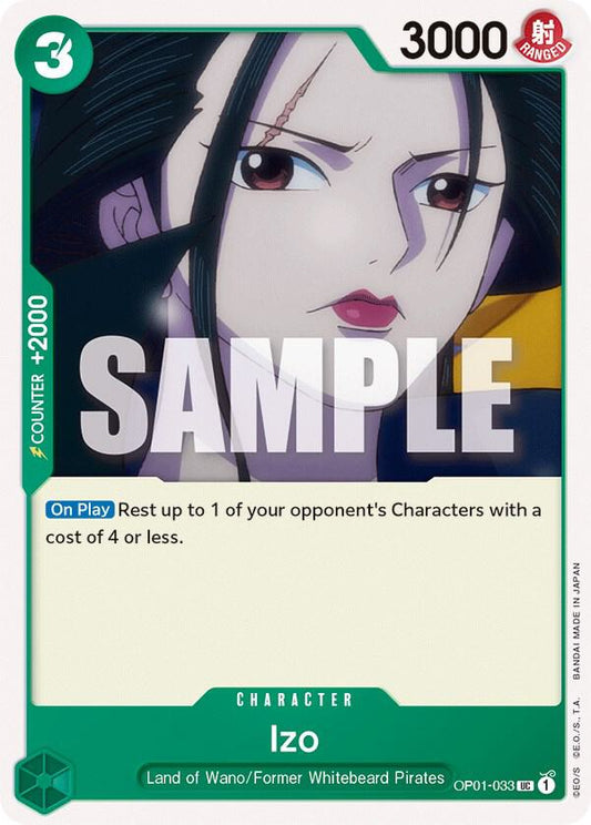 Izo - Uncommon - One Piece Card Game