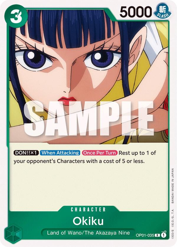 Okiku - Rare - One Piece Card Game