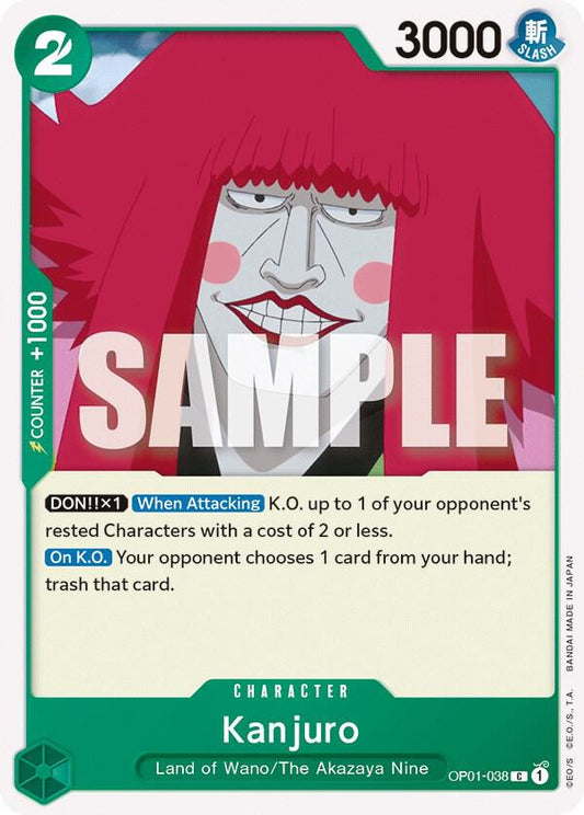 Kanjuro - Common - One Piece Card Game