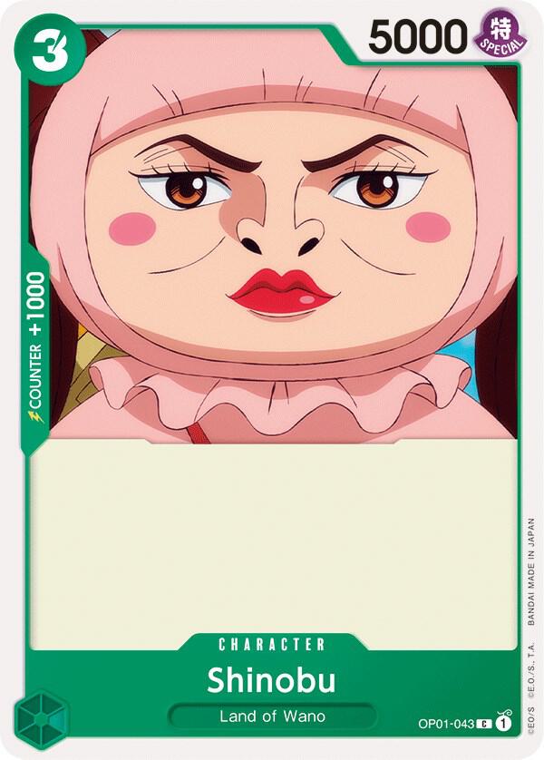 Shinobu - Common - One Piece Card Game