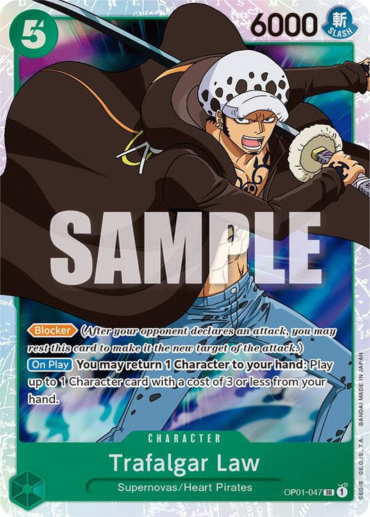 Trafalgar Law (047) - Super Rare - One Piece Card Game