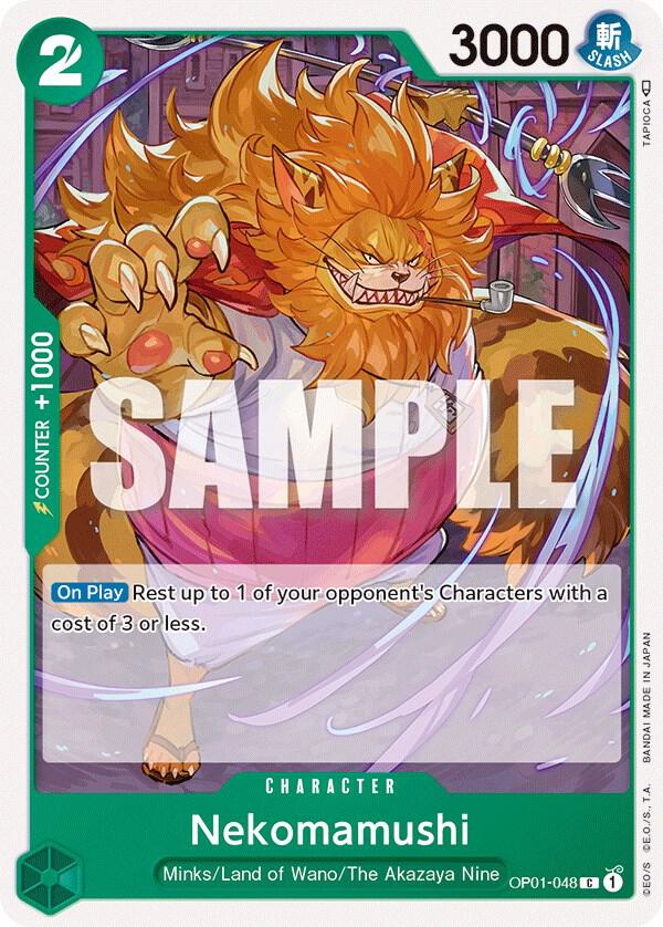 Nekomamushi - Common - One Piece Card Game