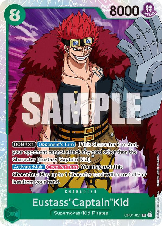 Eustass""Captain""Kid - Super Rare - One Piece Card Game