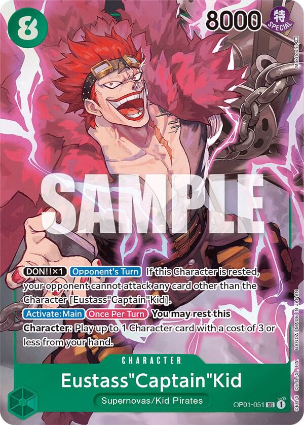 Eustass"Captain"Kid (Parallel) - Super Rare - One Piece Card Game