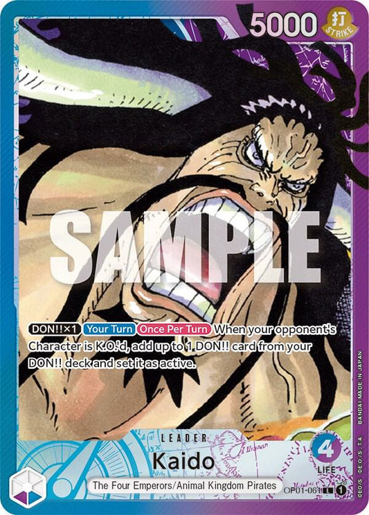 Kaido (061) (Parallel) - Leader - One Piece Card Game