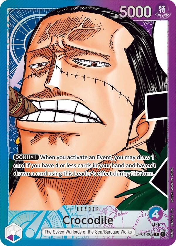 Crocodile (062) (Parallel) - Leader - One Piece Card Game