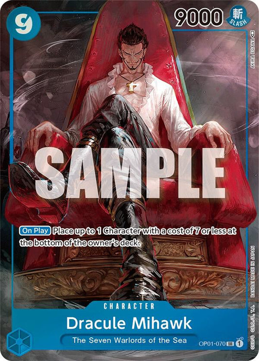 Dracule Mihawk (Parallel) - Super Rare - One Piece Card Game