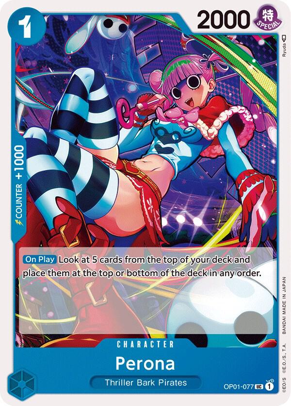 Perona - Uncommon - One Piece Card Game