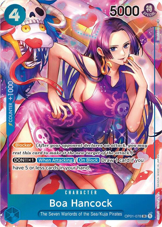 Boa Hancock (Parallel) - Super Rare - One Piece Card Game