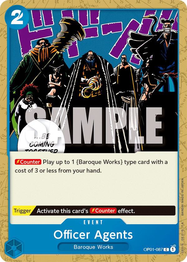 Officer Agents - Common - One Piece Card Game