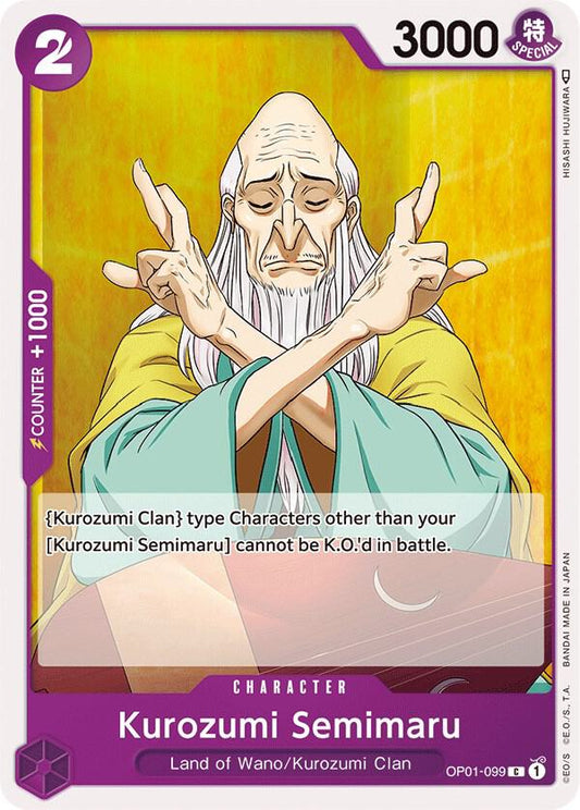 Kurozumi Semimaru - Common - One Piece Card Game