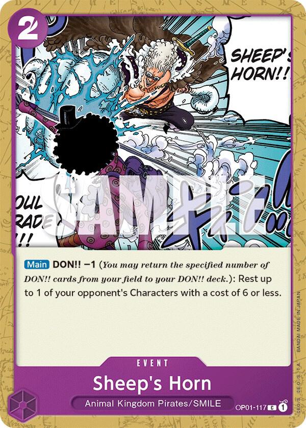 Sheep's Horn - Common - One Piece Card Game