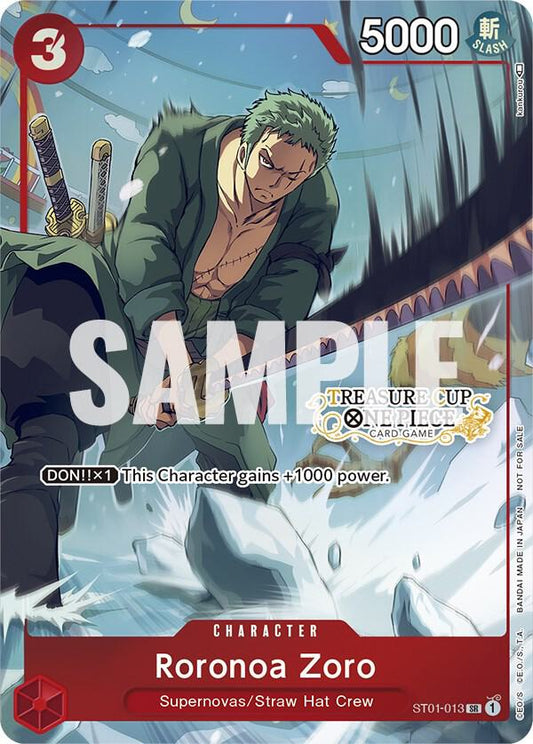 Roronoa Zoro - ST01-013 (Treasure Cup) - Promo - One Piece Card Game