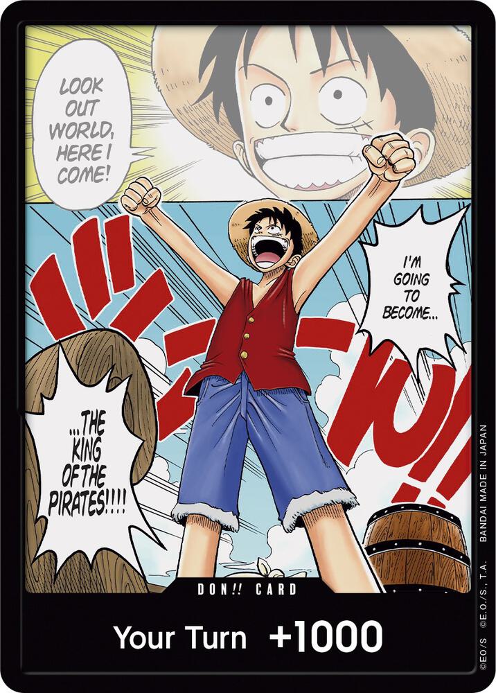 DON!! Card (Manga) (Alternate Art) - DON!! - One Piece Card Game